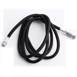 Fengda Airbrush Hose 3 Meter Black BD-30 with Standard 1/8 Size Fittings on Both Ends with Quick Disconnector