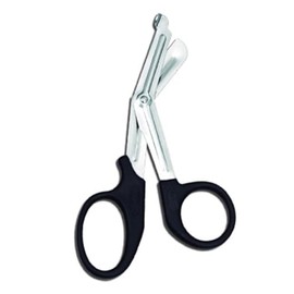 Utility Scissors Black Plastic Handle,19 Cm or 7.5" Long