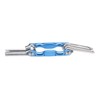2Pcs 6 in 1 Screwdrivers,Ergonomic Handle Strong High Carbon Steel