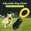 AYNEFY Pet Behavioral Training Clicker, Shaped 3 Gears Adjustable Volume