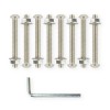 Aqua Select Swimming Pool Ladder Bolt Kit with bolts and