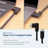 Coolgear 1.5m (4.9ft.) USB 3.2 Gen 2 Type-C to Right