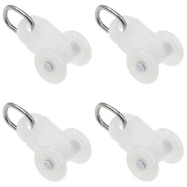 50 Pcs Curtain Track Pulley Pulley Roller for Hanging Curtains