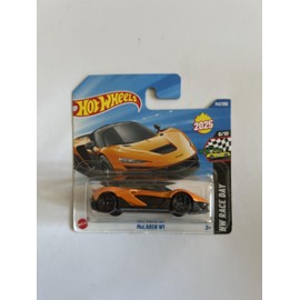 Hot Wheels 1:64 Scale Vehicle Play or Display Car Collection Gift for Kids 2025 Model Choose 1 Car (HYW41, 142/250 McLaren W1)