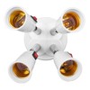 Light Splitter Socket 4 in 1 Bulb Splitter E26 E27