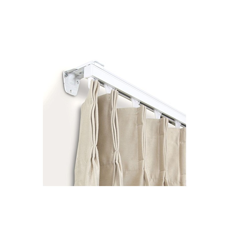 A&F Rod Decor New White Curtain Track Kit 48 inch