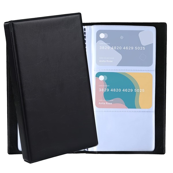 cxxtkcxxlc Business Card Holder for 240 Cards - Ideal for