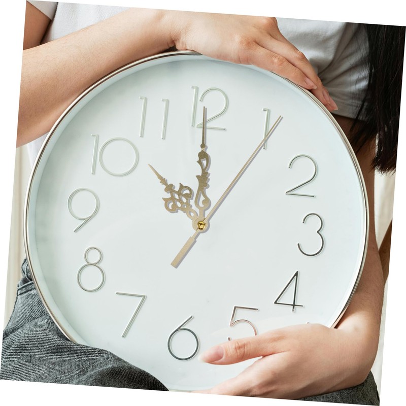 TEHAUX 1Set Elegant Metal Clock Hands Sturdy DIY Clock Pointers