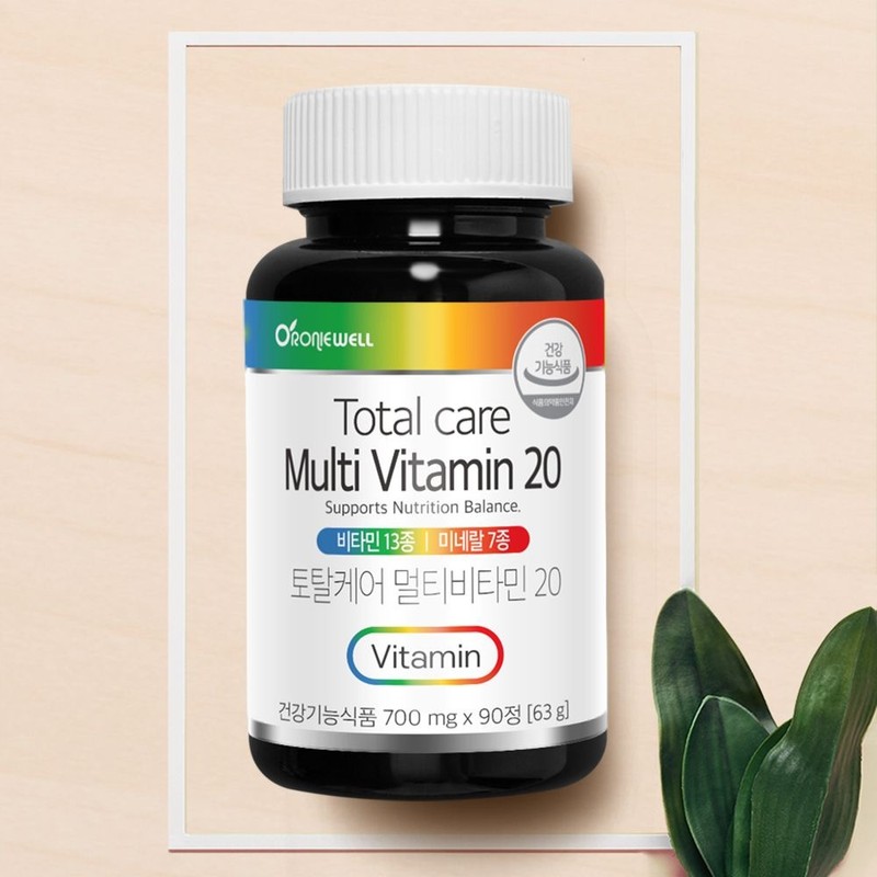 Roniwell [Roniwell] Total Care Multivitamin 20 90 tablets x 2