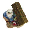 Kurt S. Adler 11" Beach Santa at Tiki Bar Figure,