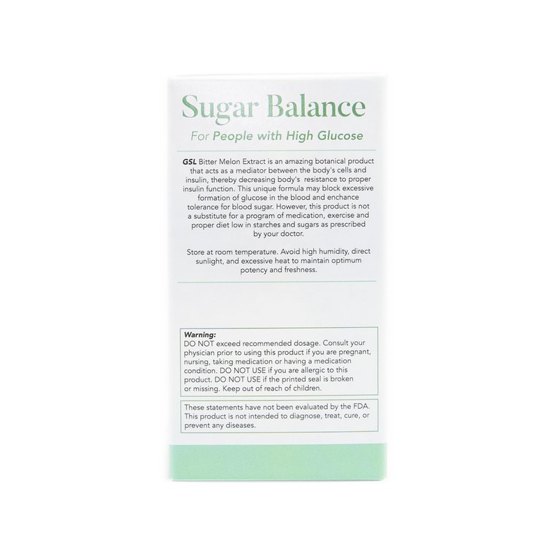 | The Original Sugar Balance | 1000 mg of Bitter