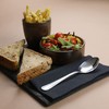 Genware TRTAZ11A Bead Cutlery Dessert Spoons - Pack of 12
