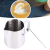Milk Frothing Pitcher 350ml 304 Stainless Steel Milk Jug Coffee