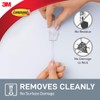 Command Round Cord Clips, Clear, 4-Clip