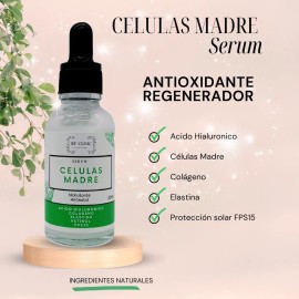 Kit Celulas Madre Serum Bloqueador Solar Mascarilla Antiedad