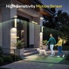 Motion Sensor LED Outdoor Wall Light Fixtures 2 Pack, Modern