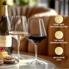 Hlukana Unbreakable Wine Glasses Set of 6, 16 oz Plastic