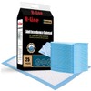 H-line 25 x Disposable Incontinence Bed Pads, 60 x 60