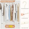 STORAGE MANIAC Adjustable Closet Rod Extender - Heavy Duty Space-Saving
