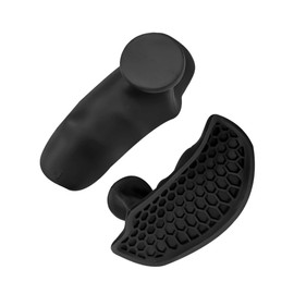 AOWVUTS Workout Gym Gloves Hand Protection Gym Grips Fingerless Non-Slip Fitness Gloves Portable Training Gloves Pull-Up Grips Palm Grip Pads for Bodybuilding Cross Training Accessories