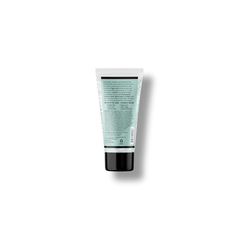 Natural Inspirations Exfoliante Facial Y Corporal De Pera De Agave,