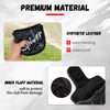 Golf Mallet Square Putter Cover Magnetic Heel-Shaft Headcovers Fits for