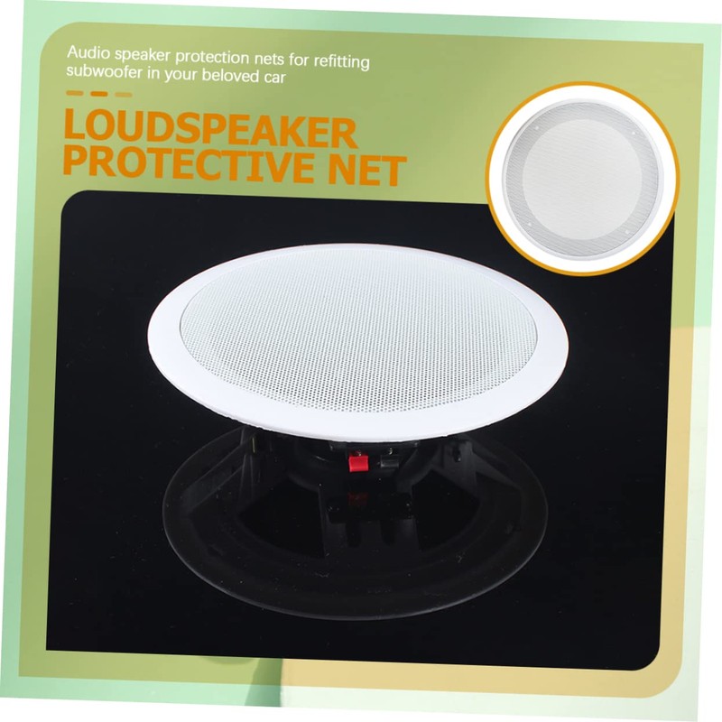 TEHAUX 2pcs Car Speaker Protection Net Durable Speaker Mesh Cover