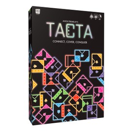 USAOPOLY TACTA Card Game, Fast-Paced Strategic Shape Matching Party Game for All Ages, Connect, Cover & Conquer to Win – Unique Gameplay for 2 or More Players, Ages 7+