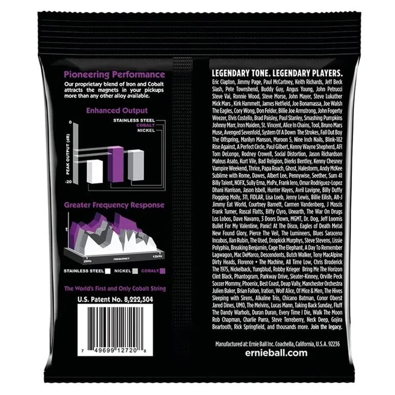 Ernie Ball Power Slinky Cobalt 11-48 Electric Guitar Strings