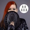 Juibao 100x Cone Spikes Studs with Screwbacks Punk Rivets, Double