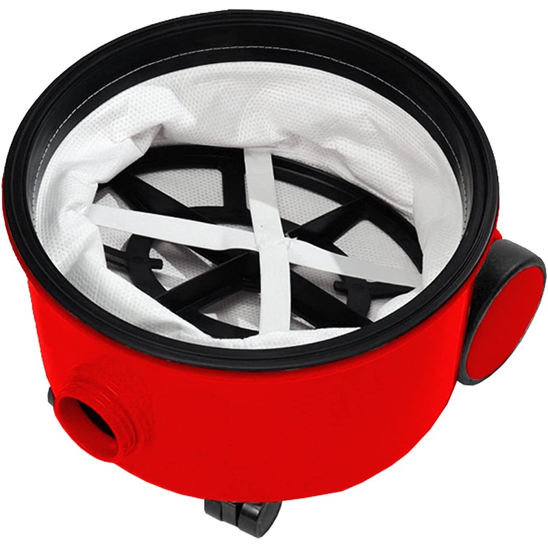 Spares2go 30cm Microfibre Cloth Round Filter For Numatic Henry Hetty