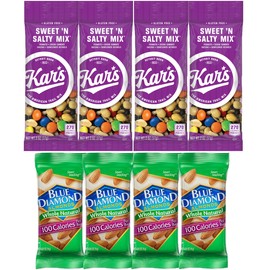 Nuts Snack Packs - Mixed Nuts and Trail Mix Individual Packs - Healthy Snacks Care Package (28 Count)