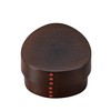 Tatsumiya Magewappa Wappa Rice Ball Case, Dark Brown Size: Approx.