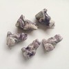 Manekieko Natural Amethyst Crystals and Healing Stones, 50 mm Bag,