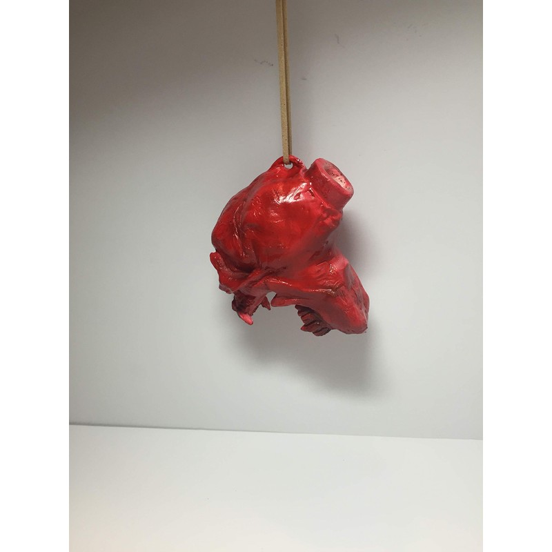 Aztec Death Whistle - Skull Blood Red