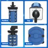 KEYMOO 63A Rotary Change-Over Switch with Copper Cable Connector, 660V