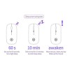 Mouse gamer de juego inalámbrico Yindiao Inalámbrico con USB A2