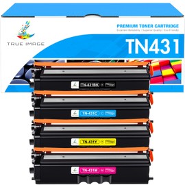TN431 TN-431 Toner Cartridge 4-Pack Compatible for Brother TN431 4-Color Toner Cartridge Set for HL-L8360CDW MFC-L8900CDW HL-L8260CDW MFC-L8610CDW HL-L8360CDWT Printer Ink