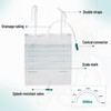 Urinary Drainage Bags, 3000mL (Pack of 10): Large-Capacity Urine Collection