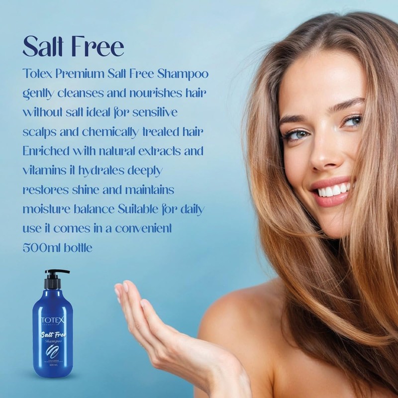 TOTEX Salt Free Shampoo 500 ml hair care Unisex for