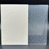 3D Plastic Embossing Folder Template Christmas Little Snowflakes Fluttering Texture
