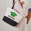 CafePress Valedictorian Graduation (Green) Canvas Tote Top Zipper Closure