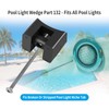 XJJ Pool Light Wedge Part 132 Swimming Pool Parts Fix