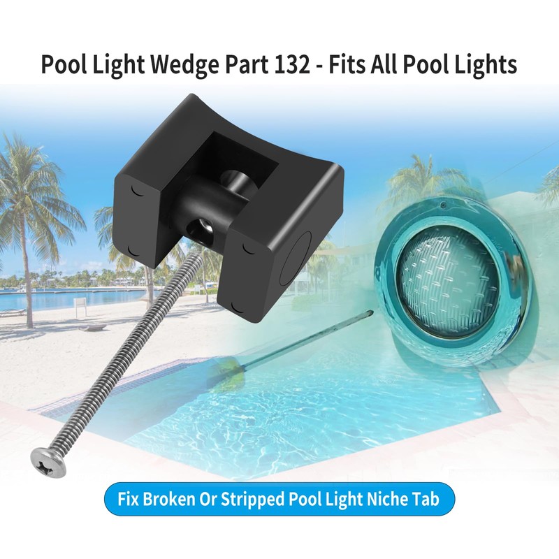 XJJ Pool Light Wedge Part 132 Swimming Pool Parts Fix