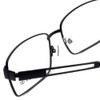 Vivid Eyewear Big and Tall 6 Designer Eyeglasses in Matte-Black