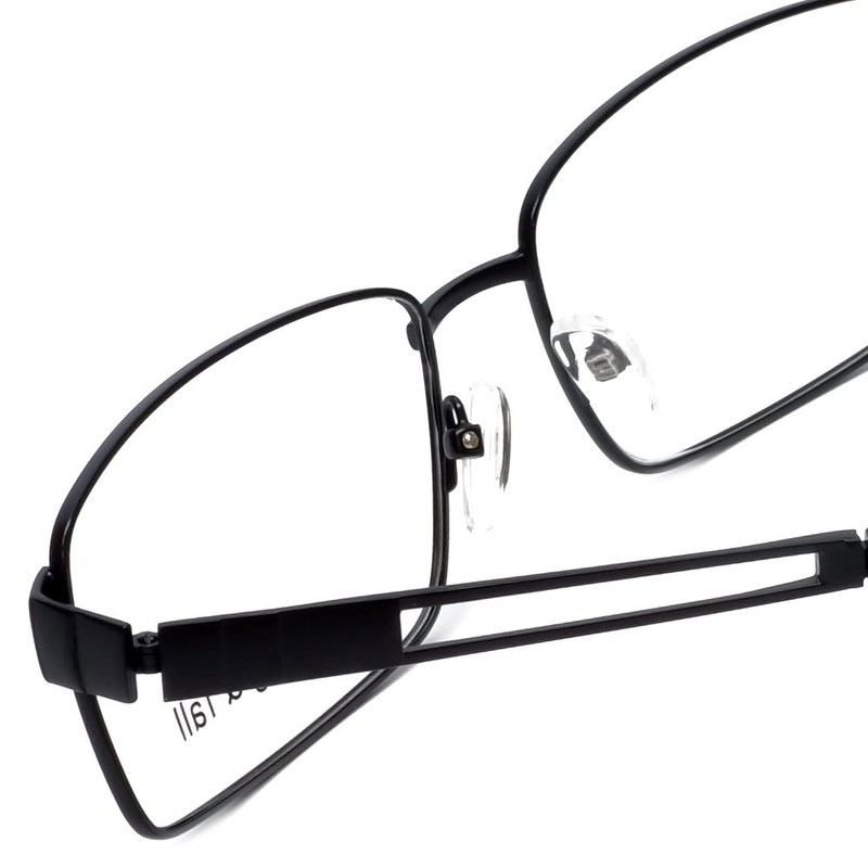 Vivid Eyewear Big and Tall 6 Designer Eyeglasses in Matte-Black
