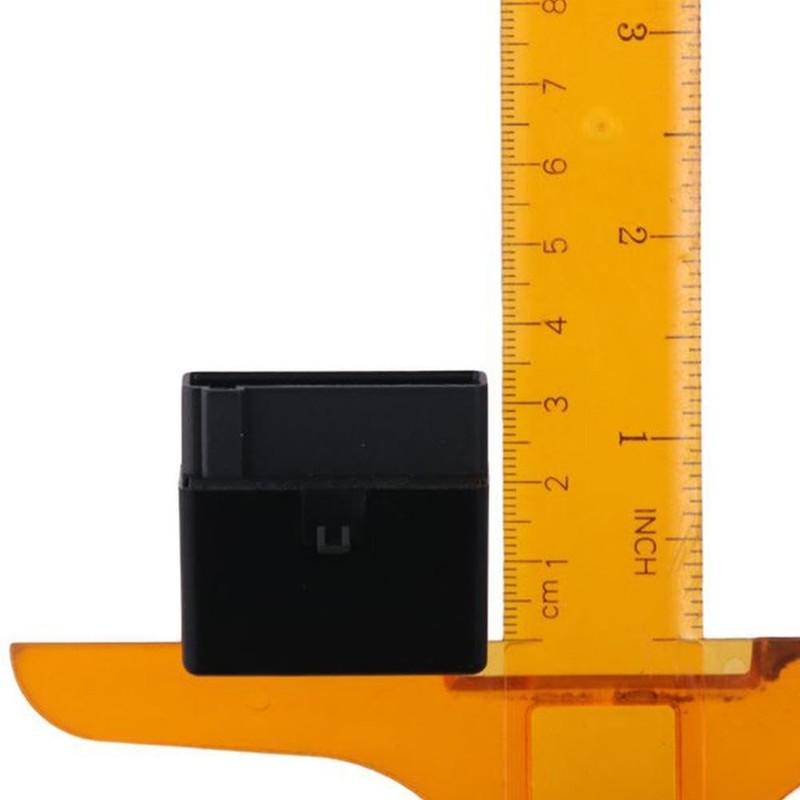 Turn Signal LED Flasher Relay, Black ABS Turnlight Hyper Flash