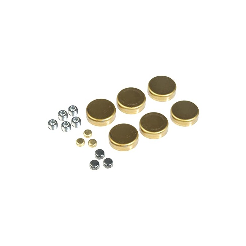 Dorman 567-011 Brass Expansion Plug Kit, 17 Expansion Plugs, 5
