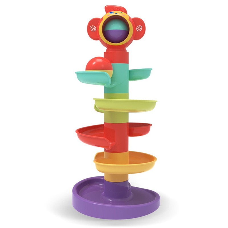 Children's And Babies' Educational Track Rolling Ball Sliding Ball Tower