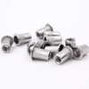 KINJOEK 100 PCS 1/4-20 Rivet Nuts, 304 Stainless Steel Threaded